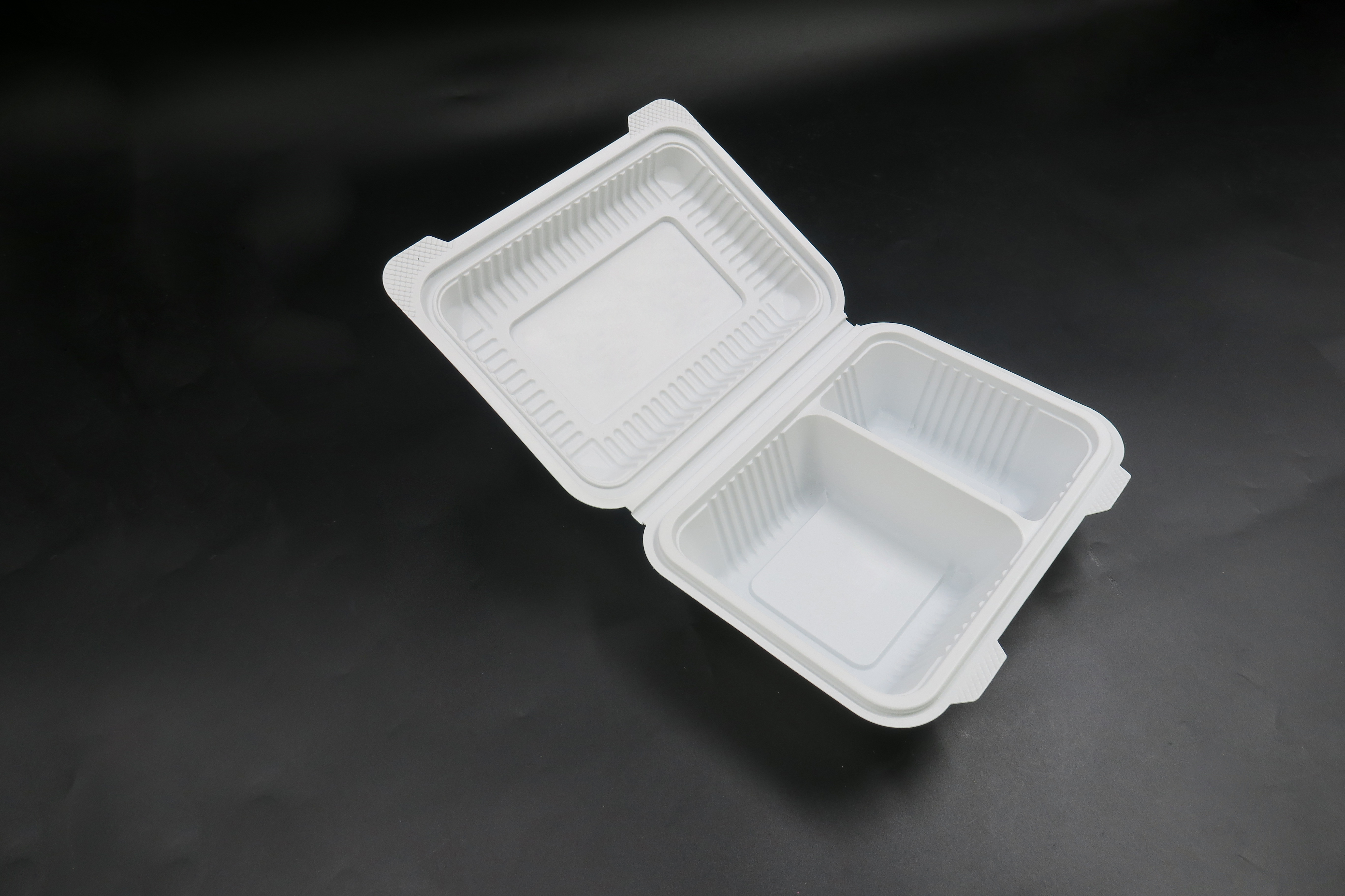 DEMI Pack Clamshell-Lebensmittelbehälter, Einwegboxen zum Mitnehmen 