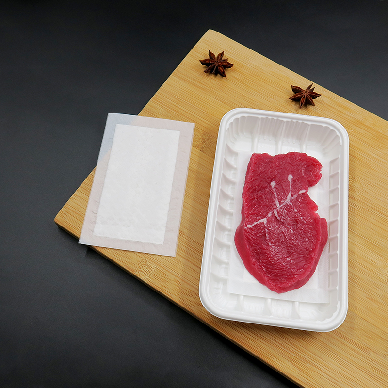 Absorbierendes Einweichpad für gefrorenes, gekühltes Rindfleisch