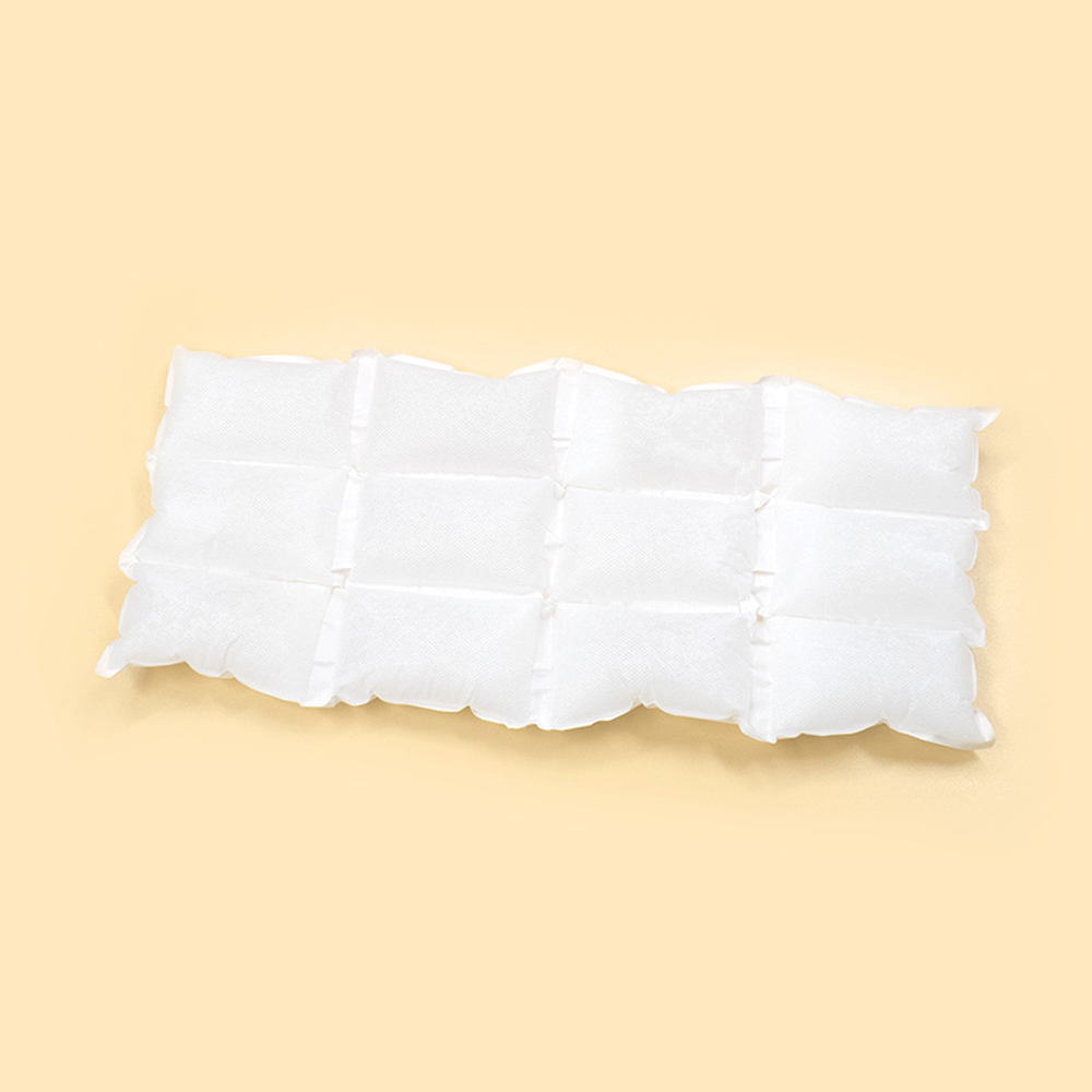 24 Würfel kaltes Eisgel, wiederverwendbare Kunststoffbox, Ziegel-Eisbeutel