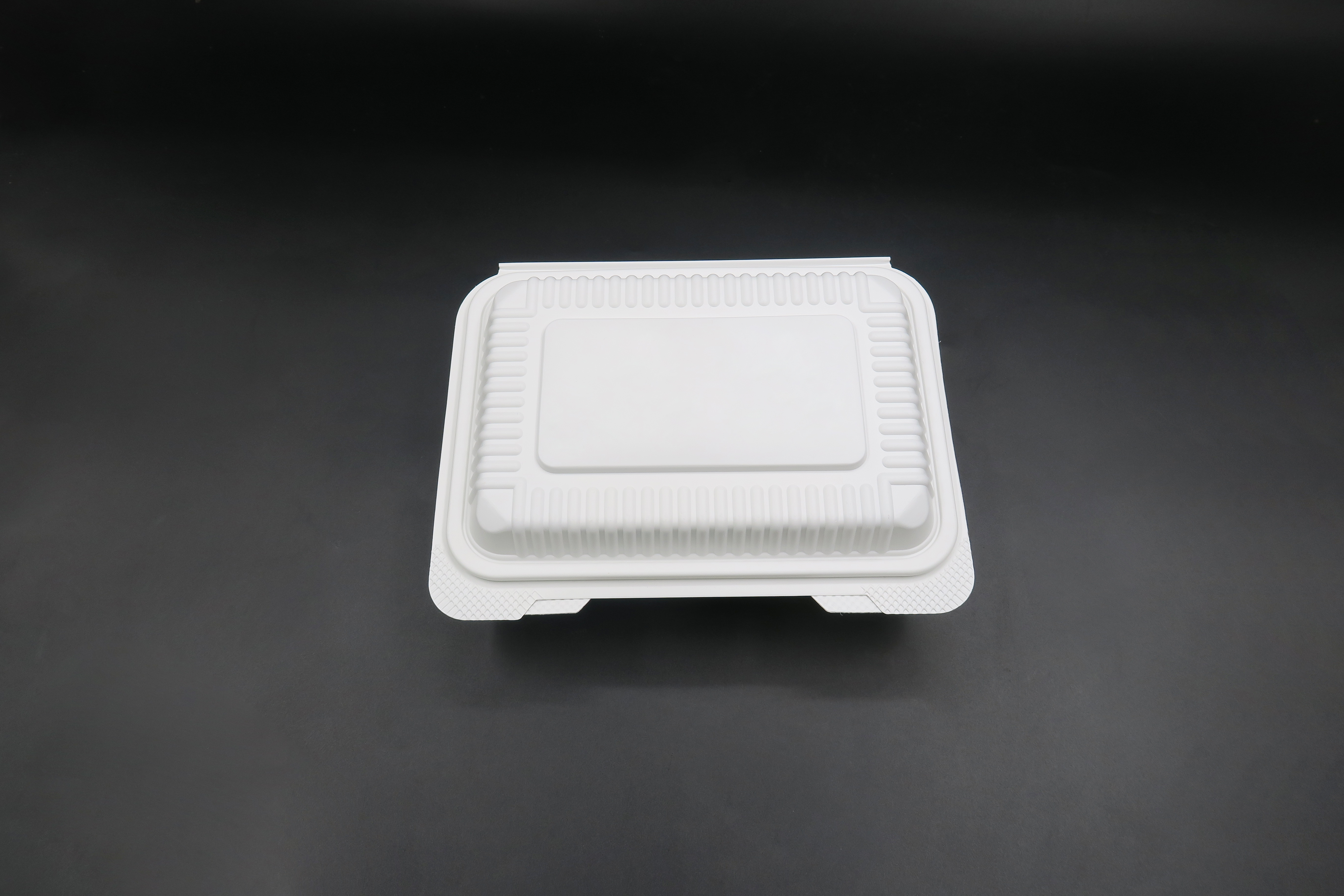 Fabrik-Einweg-Lunchbox aus Maisstärke aus Kunststoff zum Mitnehmen