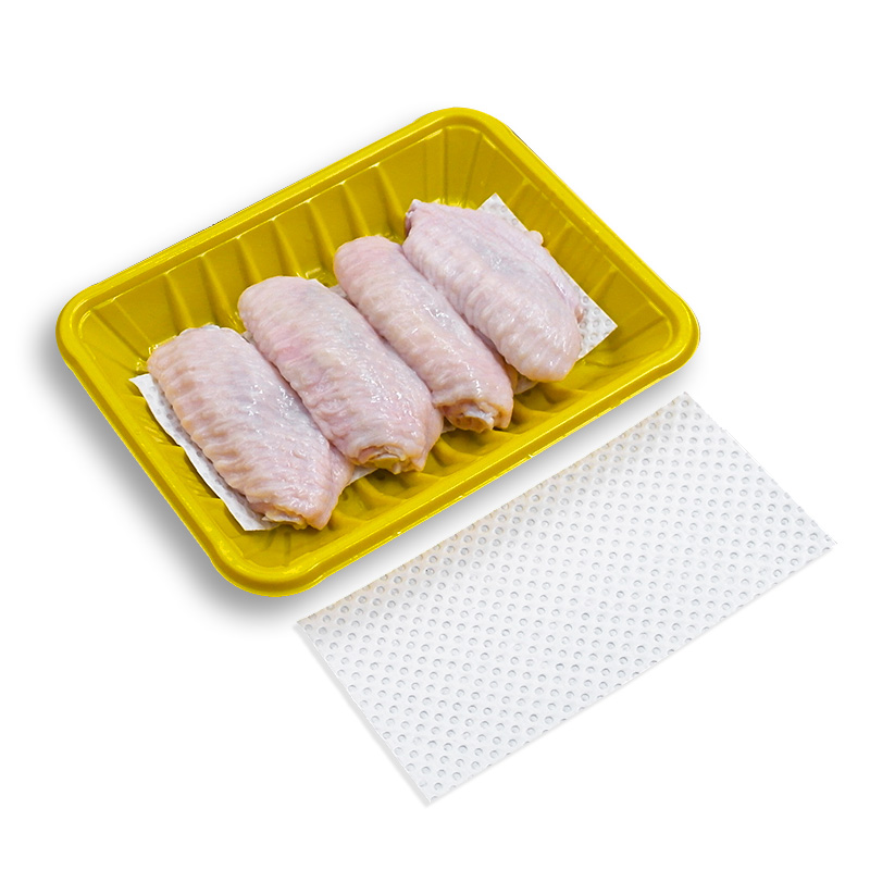 OEM-Vlies-SAP-Einweg-Absorptionspads für Fische, Lebensmittelpads für Supermärkte